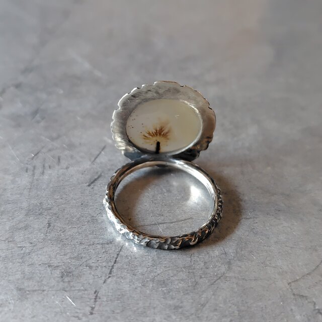 デンドリティックアゲートシルバーリング#12 | iichi 日々の暮らしを