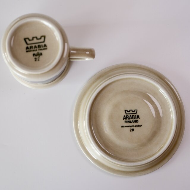 ARABIA Ruija C&S アラビア ルイージャ ルイヤ コーヒーカップ