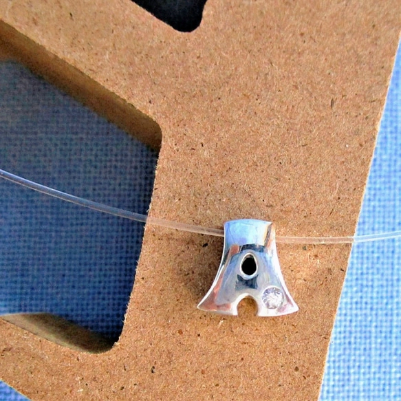 【名前イニシャル】POPアルファベット•ネックレス【スターリングシルバー製/CZダイヤ/文字】