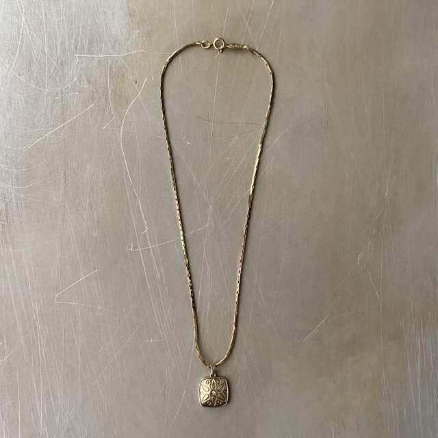 Vintage 70s-80s USA NAPIER flower bijou necklace | iichi 日々の