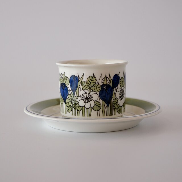 ARABIA Krokus C&S アラビア クロッカス コーヒーカップ＆ソーサー