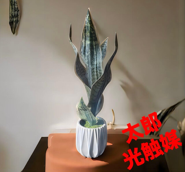 光触媒　人工観葉植物　ウォールグリーン　フェイクグリーン　サンスベリア1000 光触媒 人工観葉植物 ウォールグリーン フェイクグリーン サンセベリア