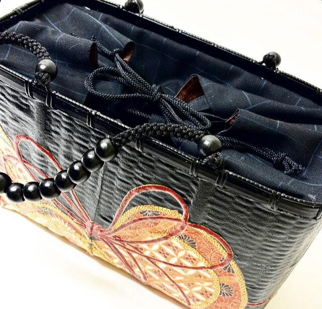 一閑張りバッグ（サイズ大） “百鬼夜行” 浮世絵 | iichi 日々の暮らし