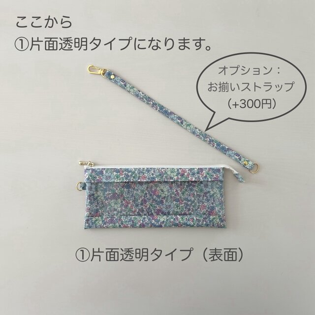 商品券・紙幣をすっきり管理＊ラミネート・透明窓ポーチ｜デ