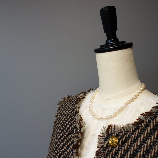 【あこや真珠★バロック★パールネックレス★フォーマル★ハンドメイド★ネックレス】 あこや真珠 バロックパールネックレス | iichi 日々の暮らしを心地よく