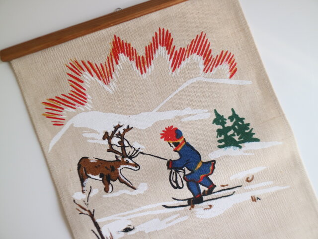 スウェーデンタペストリー スウェーデンで見つけたタペストリー No.6216 | iichi 日々の暮らしを