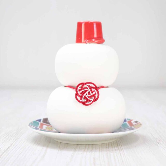 歳末大特価 陶器製 鏡餅 小【九谷焼】 | iichi 日々の暮らしを心地よく