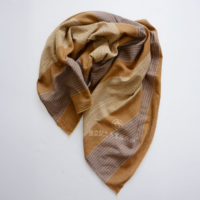 木綿 風呂敷 古布 1950年代 縞模様 ヴィンテージ ハンドメイド・インテリア・リメイクに最適 89×92cm