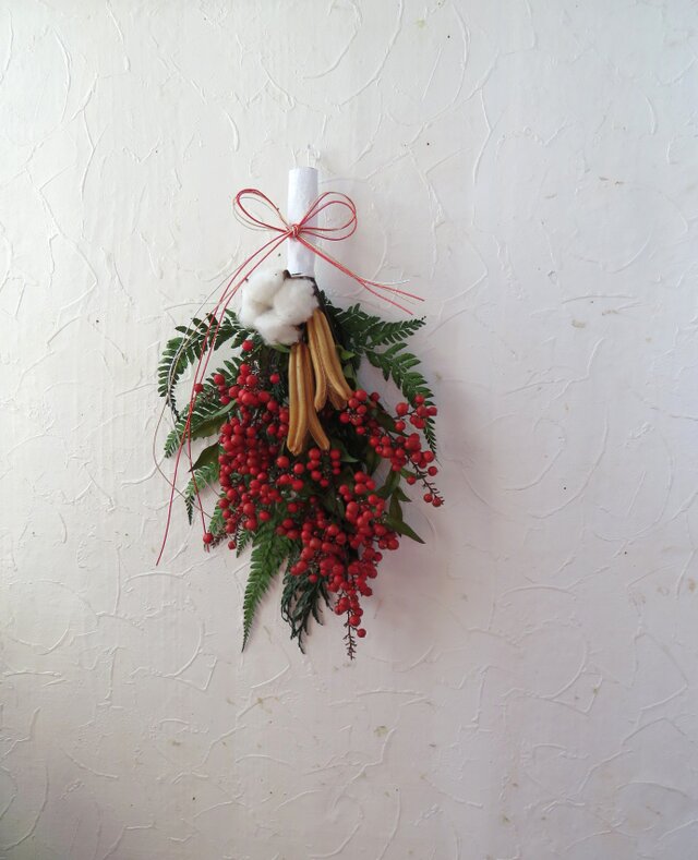 南天のお正月飾り