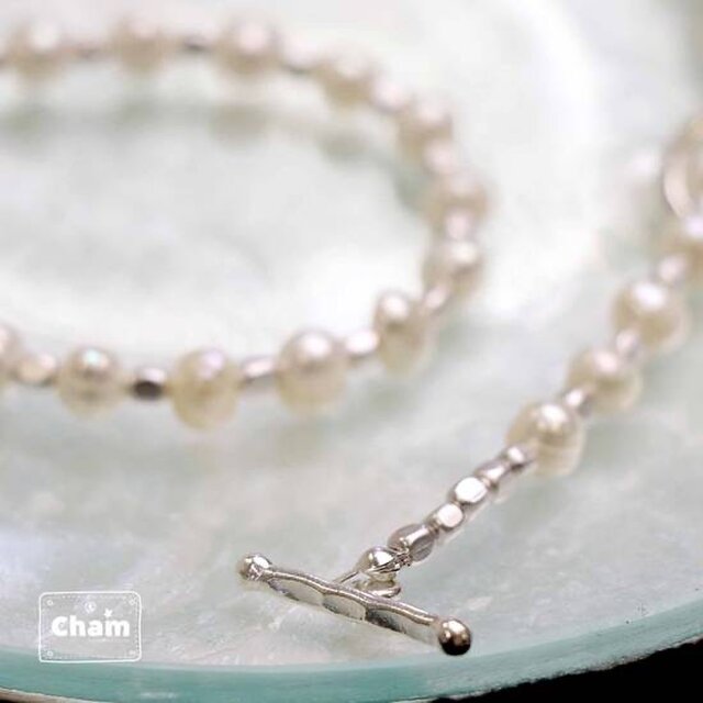 Y字淡水パールネックレス60cm | iichi 日々の暮らしを心地よくする