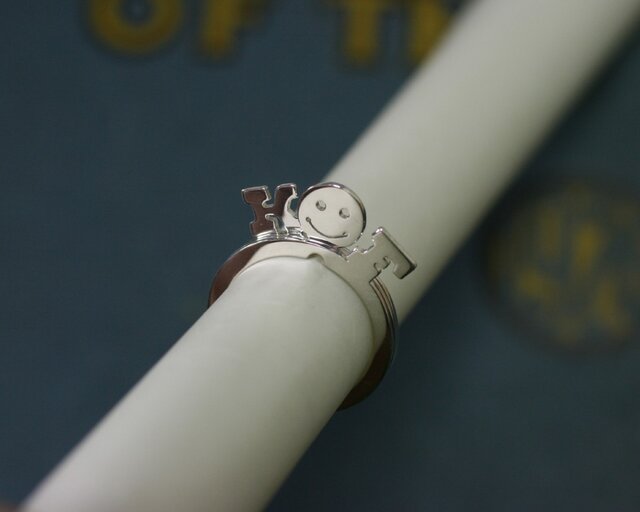 SL INITIAL RING 0.8mm 3本セットの画像1枚目