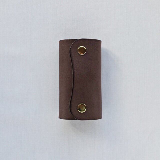 キーケース２４　こげ茶