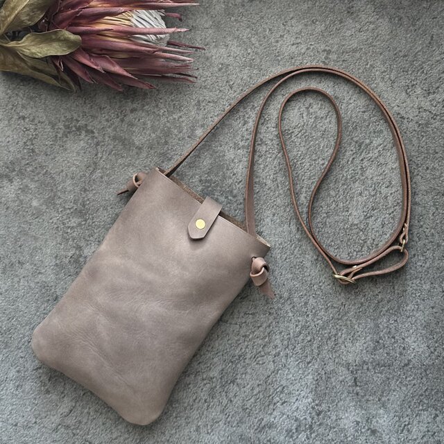 ミニマルポシェット /  Smog  〖受注制作〗