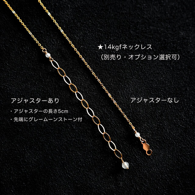 14kgf アンバーのチャームセット