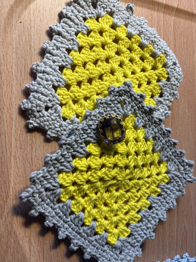 コースター　黄色系