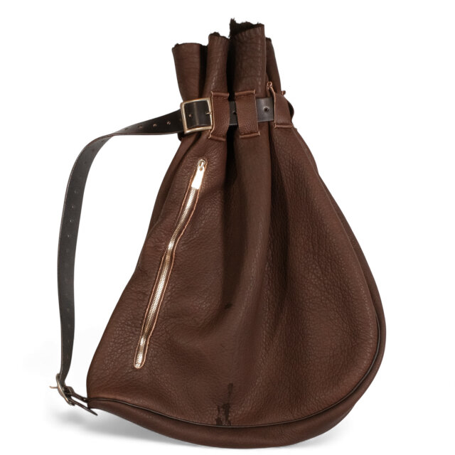 極厚鹿革　ディアスキンバッグ