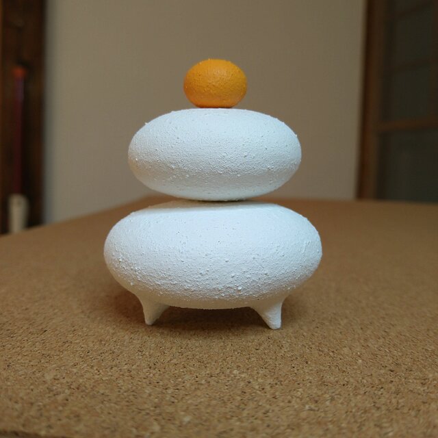 鏡餅オブジェ　単品制作物