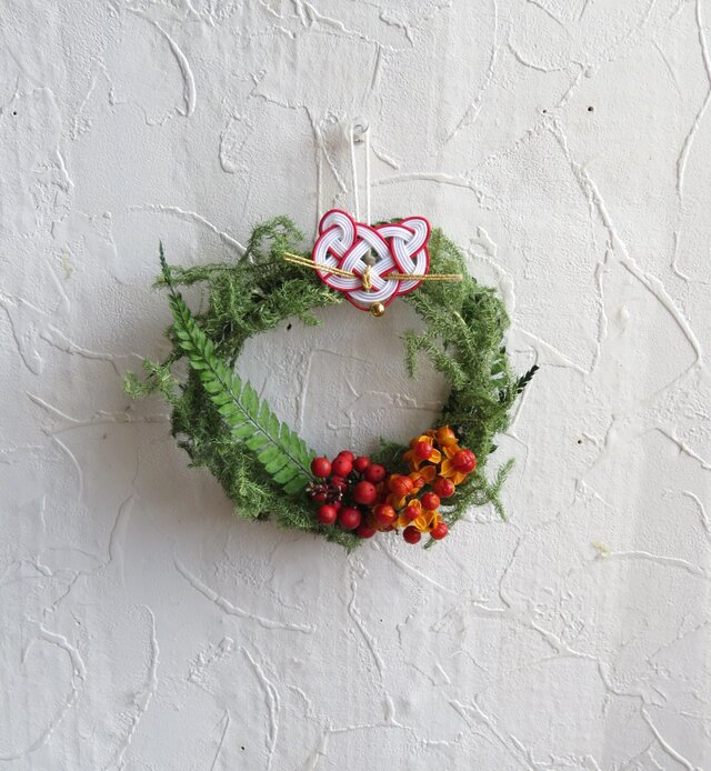 小さなお正月リース（niyantomo)