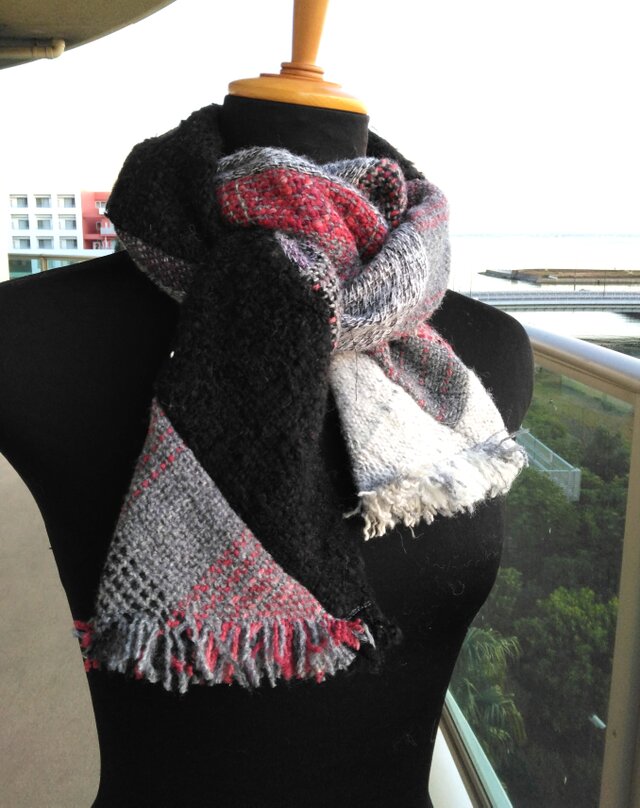 パッチワーク風マフラー（その２）