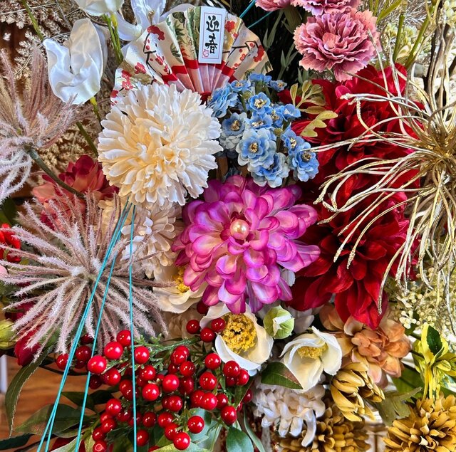 光触媒 人工観葉植物 ウォールグリーン フェイクグリーン 正月アレンジ