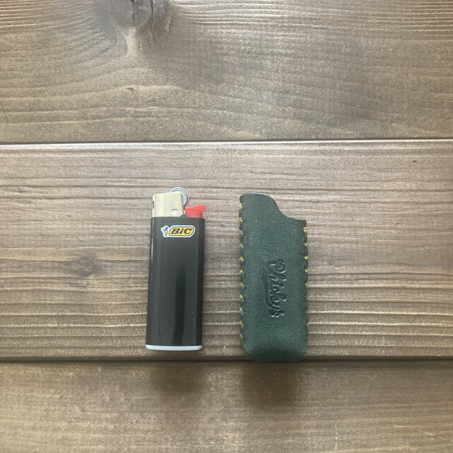 BICミニライターカバー(type-3グリーン×イエローver./J25専用)