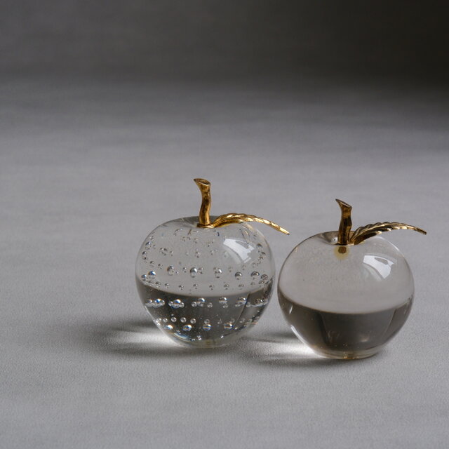 アメリカ製 / ヴィンテージ/ ガラス製オブジェ / ペーパーウェイト/ 2