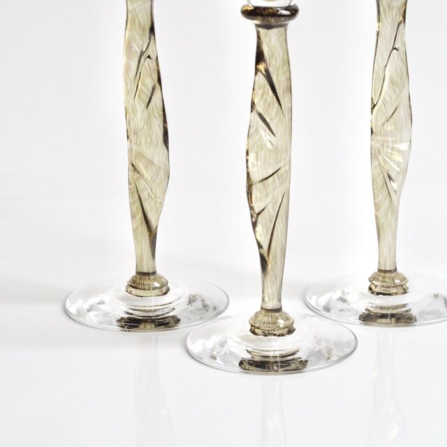 Bornholms Glasamfi】デンマーク製/直筆サイン入りヴィンテージ/ガラス