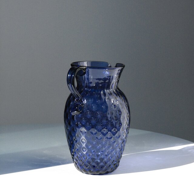 アメリカ製 / ヴィンテージ/ ガラスピッチャー / アメジストパープル