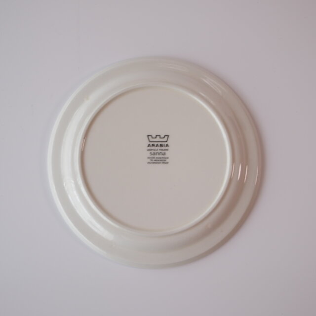 ARABIA Sanna plate アラビア サンナ 17cmプレート ケーキプレート