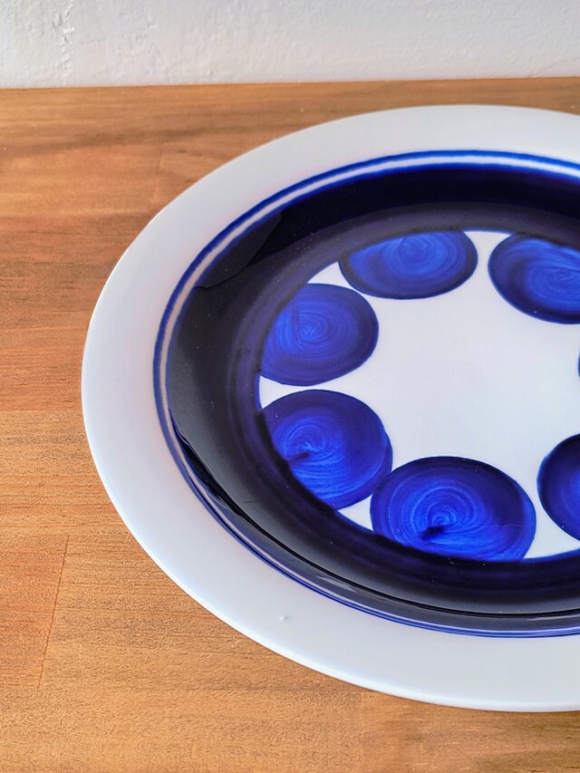 アンティーク ロールストランド プレート お皿 検/フランス ブルーフルーテッド アンティーク ロールストランド プレート お皿 検/フランス ブルー