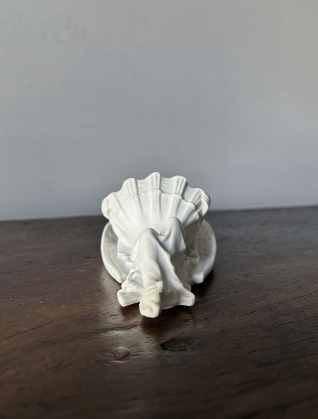 天使 ベニティエ 聖水盤 宗教 ビスク フランス アンティーク 0502292