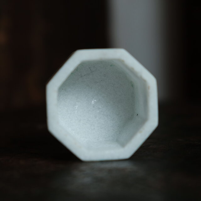 インド産◇大理石天然石象嵌細工の小物入れ インテリア 伝統工芸品 花