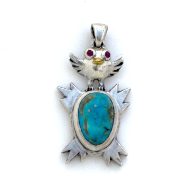 鳥  ペンダントトップ