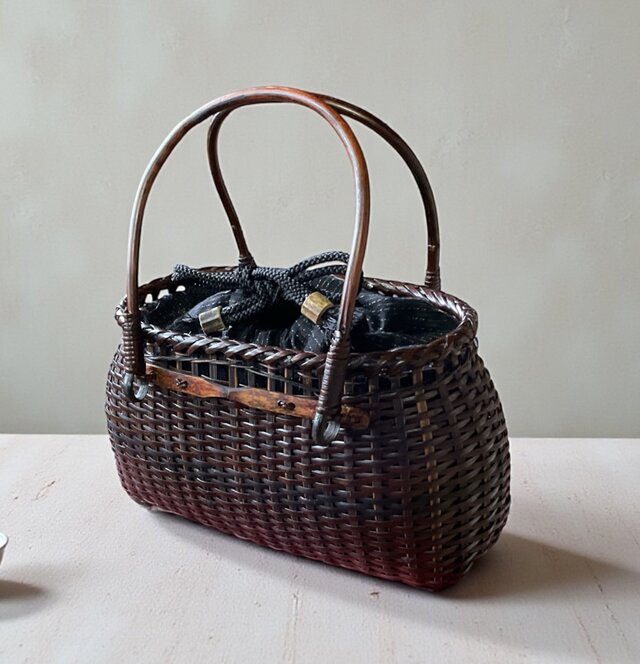 ラタンバスケットミニ