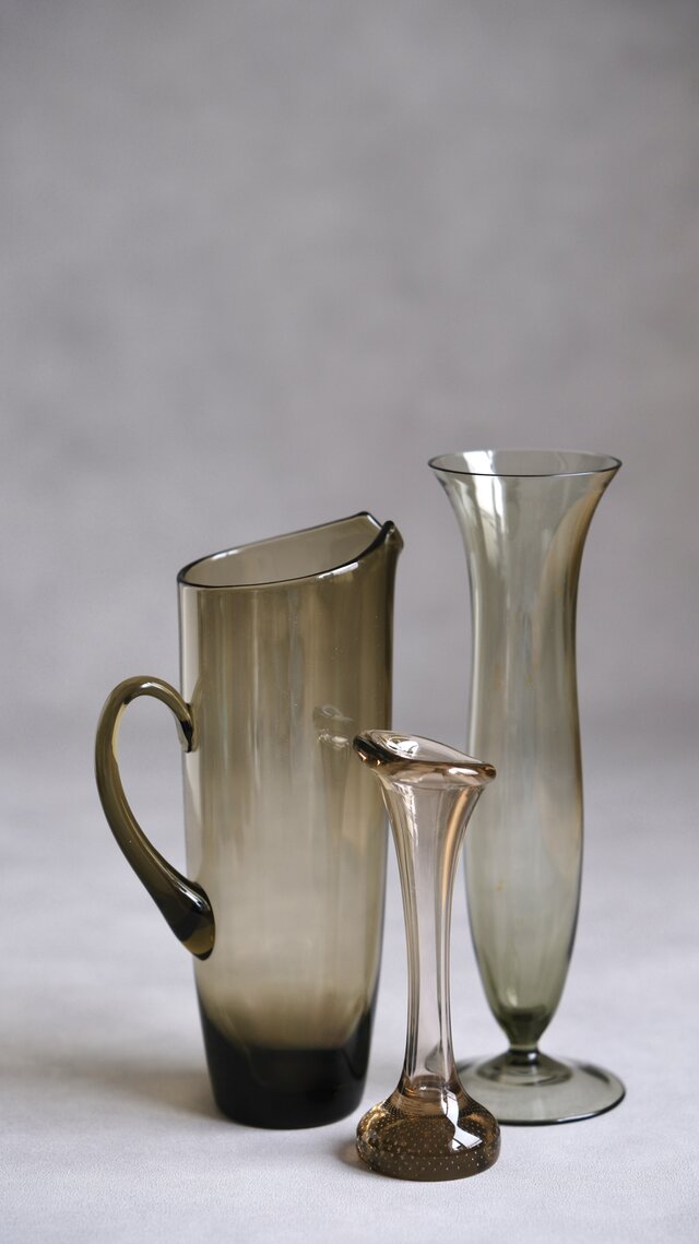 Åseda】北欧 / スウェーデン製 / ヴィンテージ / ガラス製花瓶