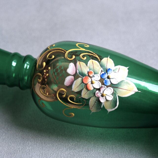 Venetian glass】イタリア製 / ヴィンテージ / 金彩エナメル手描き