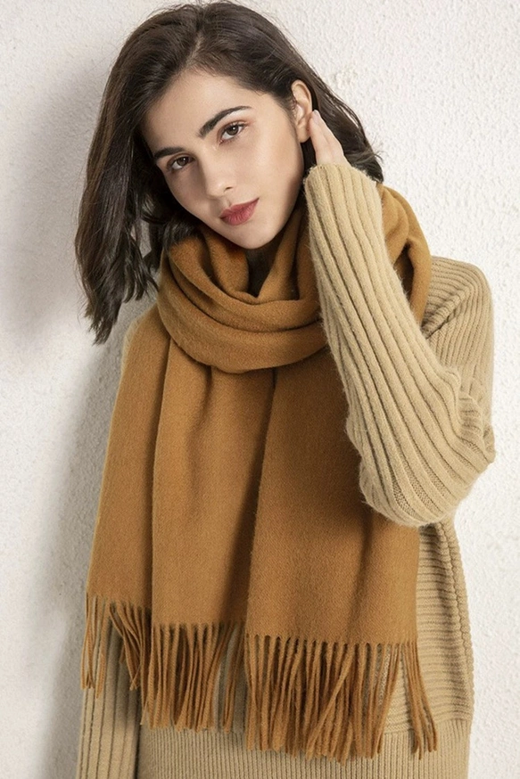 スヌード冬 ネックウォーマー スヌード マフラー レディ ストール カシミヤ100%  世界最高のカシミヤ