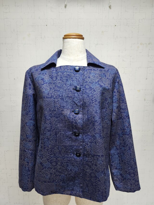 クリスマスSALE　着物リメイク　ジャケット