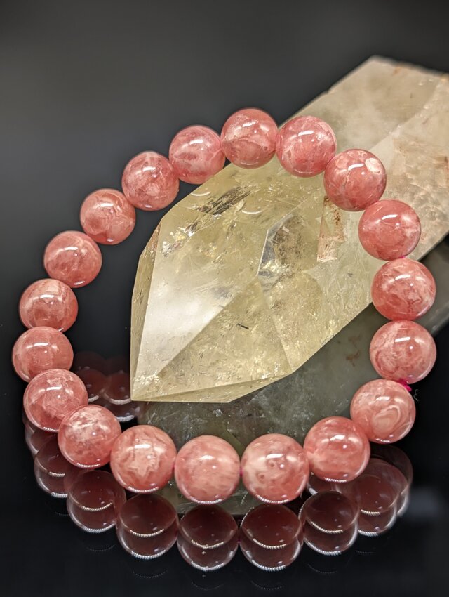 【恋愛・良縁】インカローズ 10mm ブレスレット