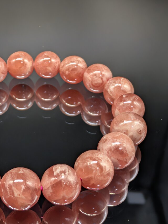 恋愛・良縁】インカローズ 10mm ブレスレット | iichi 日々の暮らしを