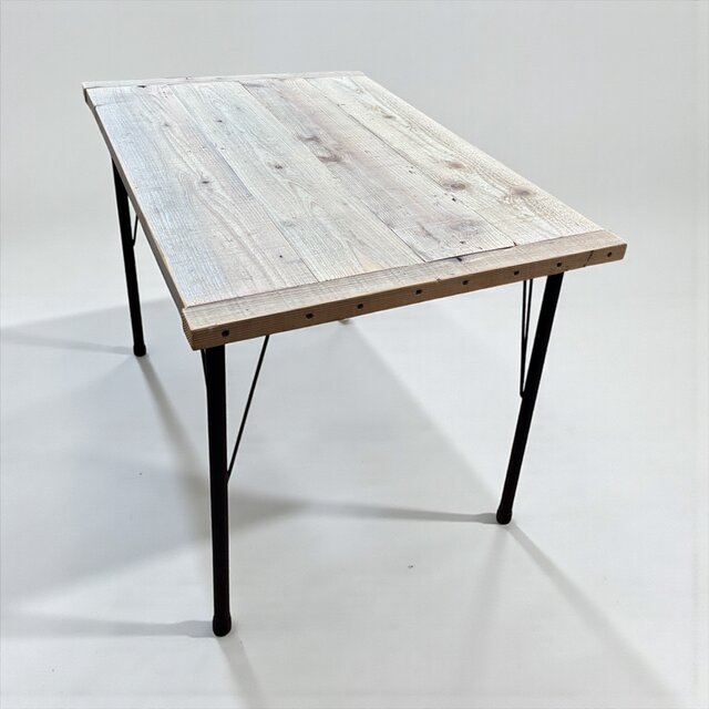 古材アイアンテーブル