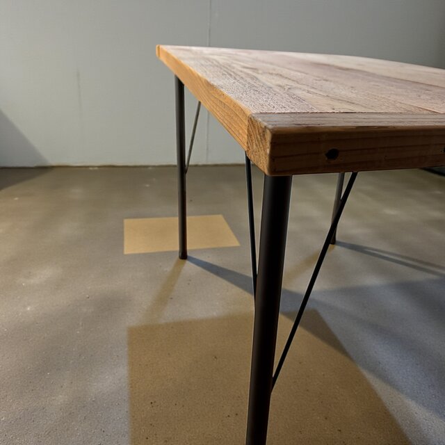 古材テーブル　 アイアン 古材アイアンテーブル | iichi 日々の暮らしを心地よくする