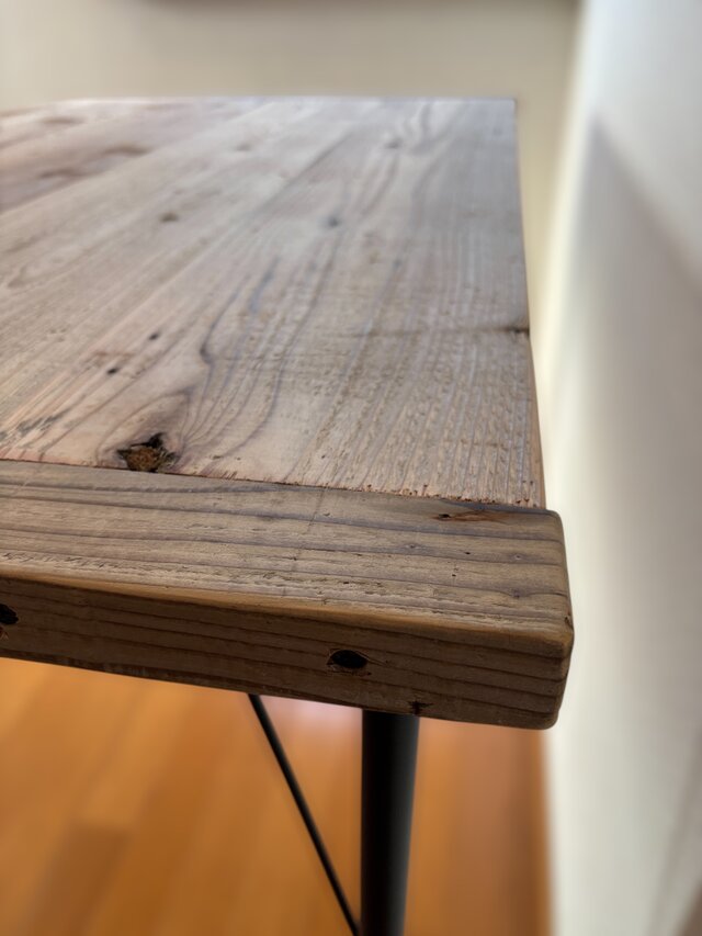 古材アイアンテーブル | iichi 日々の暮らしを心地よくする