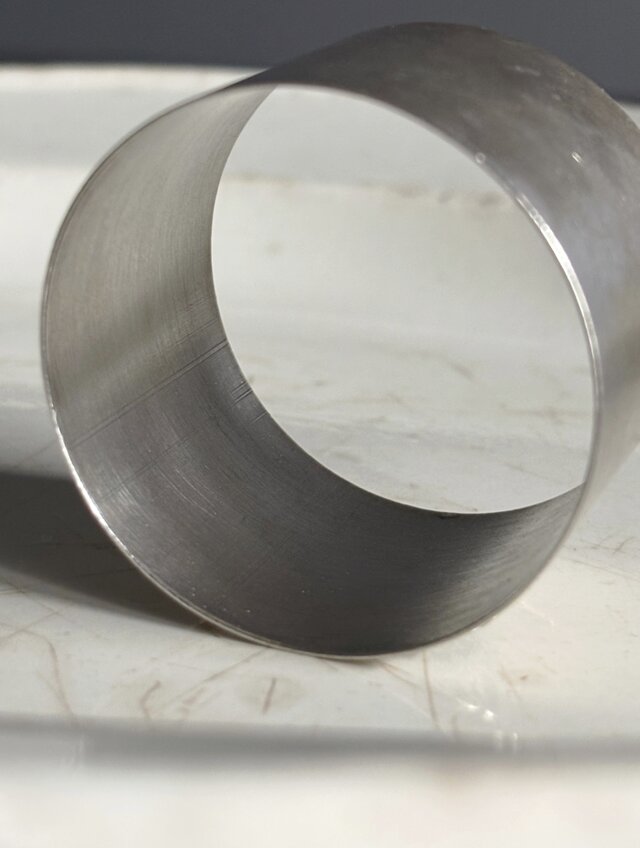 ナプキンリング すずらん ミュゲ モノグラム シルバー フランス