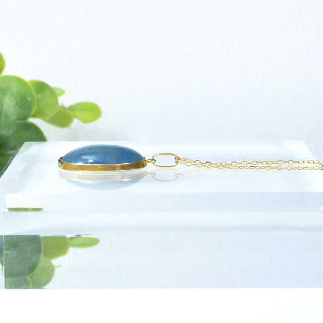 K18 ブルークォーツ ペンダントトップ CI007CIBSN | iichi 日々の