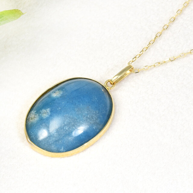 K18 ブルークォーツ ペンダントトップ CI007CIBSN | iichi 日々の