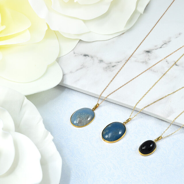 K18 ブルークォーツ ペンダントトップ CI007CIBSN | iichi 日々の