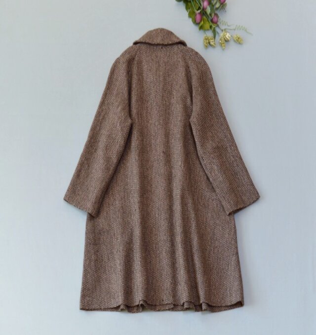 正月限定♟️ARTS&SCIENCE アーツアンドサイエンス♟️ウールコート 茶系 美品 》ARTS&SCIENCE アーツアンドサイエンス メンズ ダブルコート