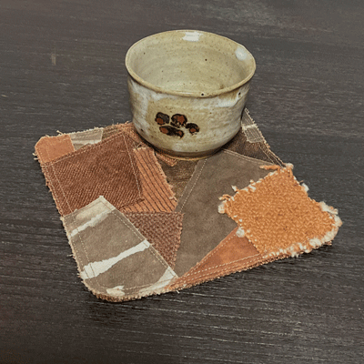 柿渋染めマットK25105