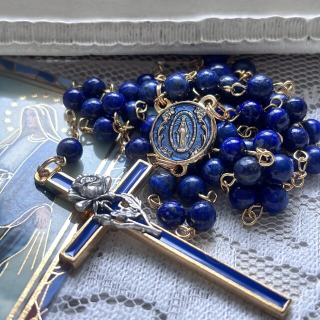 ラピスラズリのロザリオ